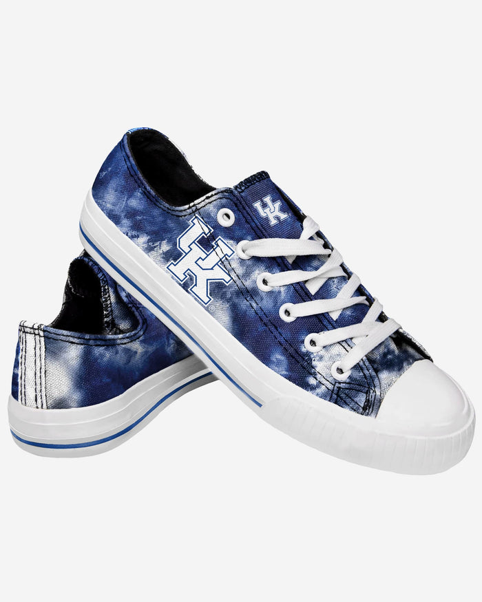 Kentucky Wildcats Womens Low Top Tie-Dye Canvas Shoe FOCO - FOCO.com