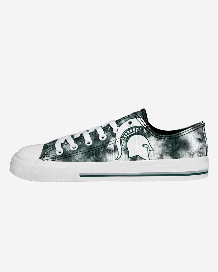 Michigan State Spartans Womens Low Top Tie-Dye Canvas Shoe FOCO 6 - FOCO.com