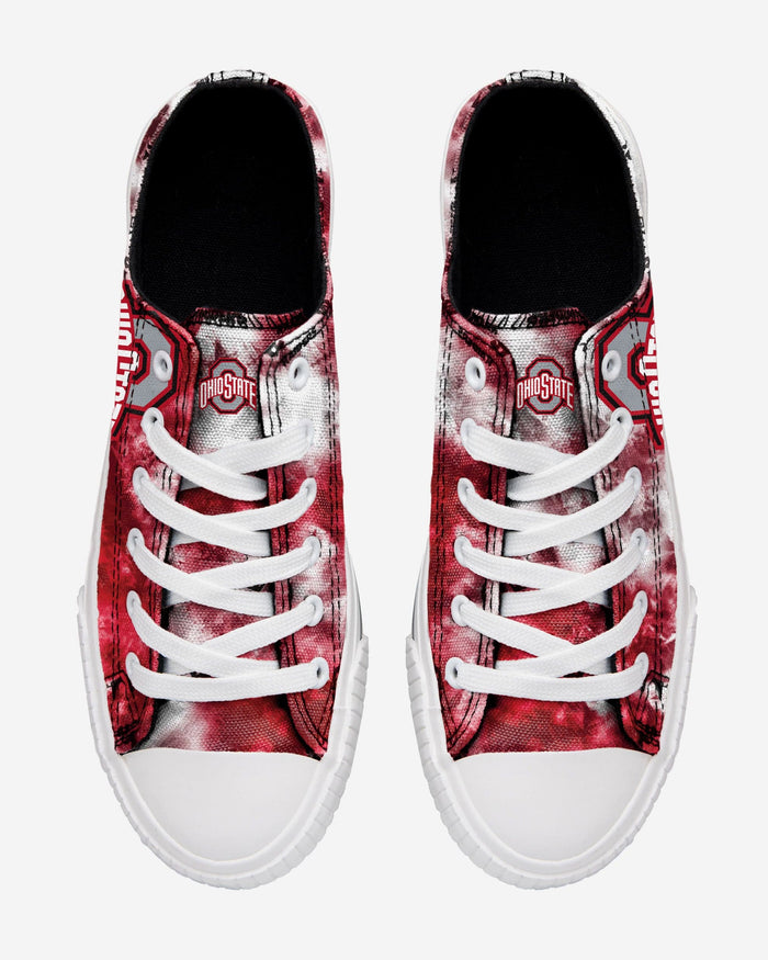 Ohio State Buckeyes Womens Low Top Tie-Dye Canvas Shoe FOCO - FOCO.com