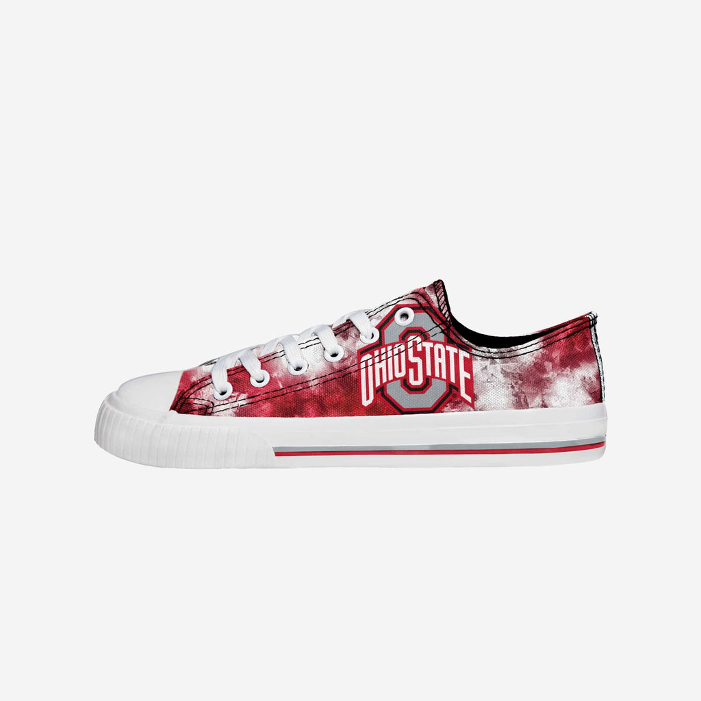 Ohio State Buckeyes Womens Low Top Tie-Dye Canvas Shoe FOCO 6 - FOCO.com