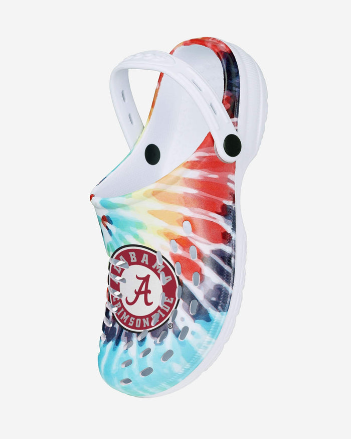 Alabama Crimson Tide Womens Tie-Dye Clog With Strap FOCO - FOCO.com