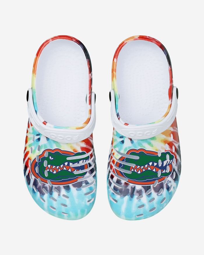 Florida Gators Womens Tie-Dye Clog With Strap FOCO - FOCO.com