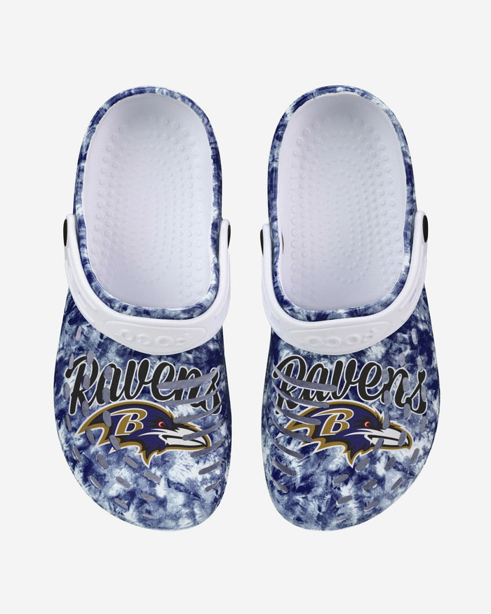 Baltimore Ravens Womens Cloudie Clog With Strap FOCO - FOCO.com