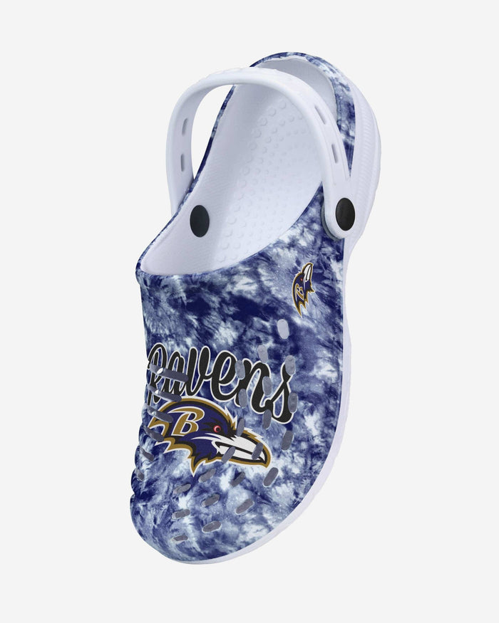 Baltimore Ravens Womens Cloudie Clog With Strap FOCO - FOCO.com