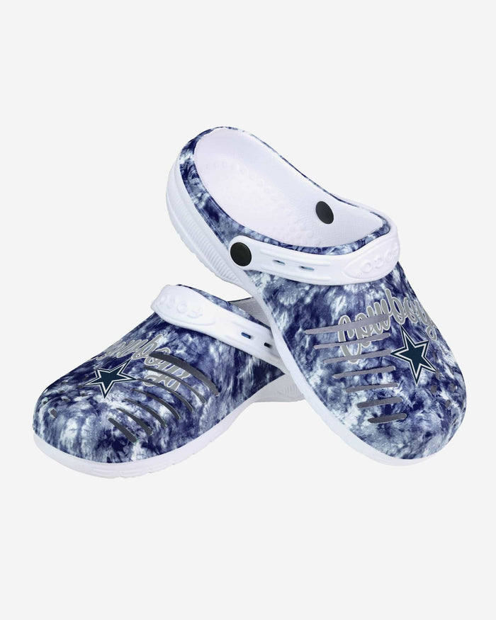 Dallas Cowboys Womens Cloudie Clog With Strap FOCO - FOCO.com