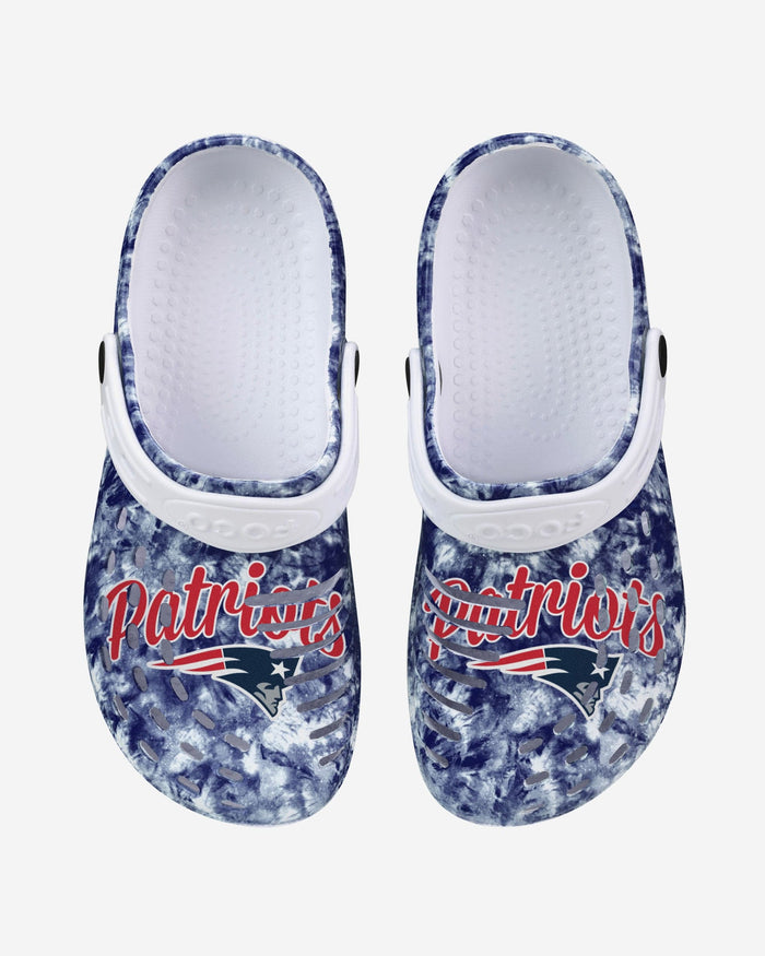 New England Patriots Womens Cloudie Clog With Strap FOCO - FOCO.com