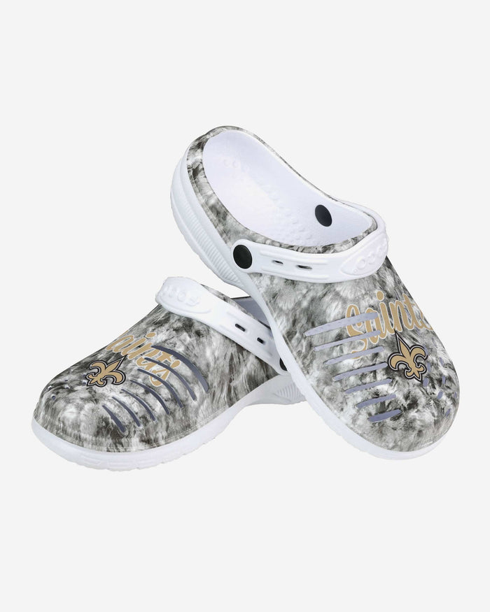 New Orleans Saints Womens Cloudie Clog With Strap FOCO - FOCO.com