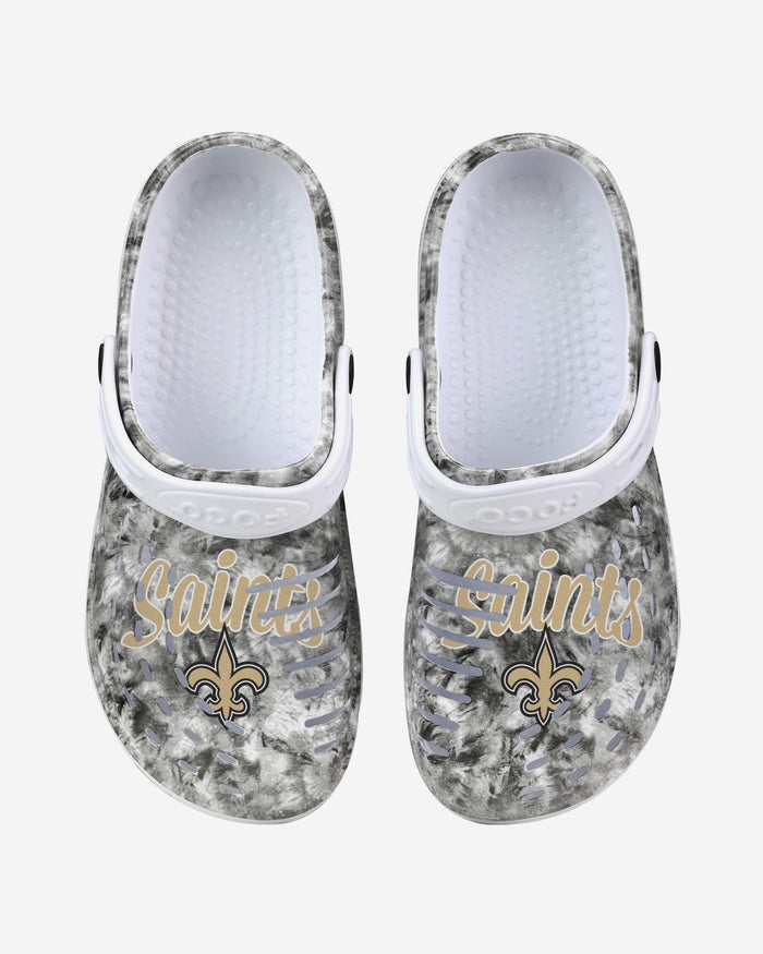 New Orleans Saints Womens Cloudie Clog With Strap FOCO - FOCO.com