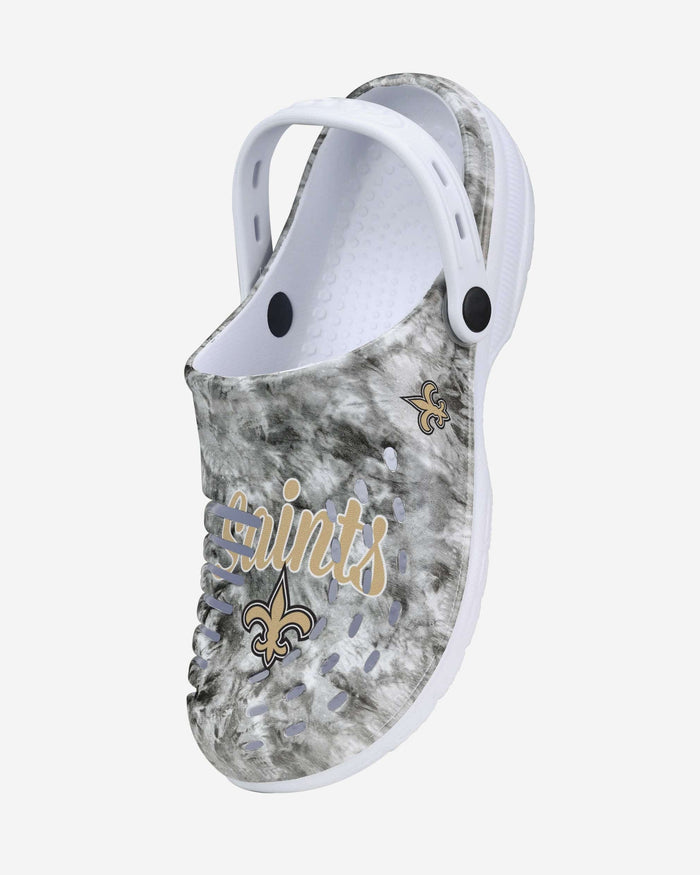 New Orleans Saints Womens Cloudie Clog With Strap FOCO - FOCO.com