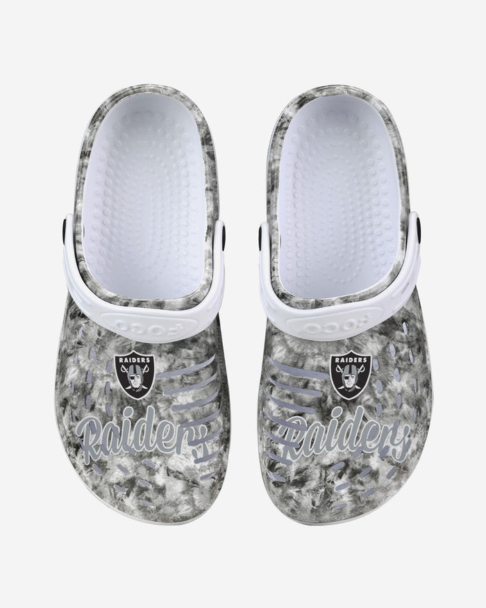 Las Vegas Raiders Womens Cloudie Clog With Strap FOCO - FOCO.com