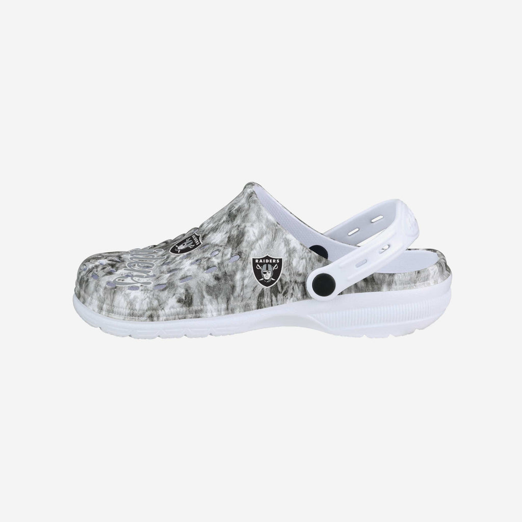 Las Vegas Raiders Womens Cloudie Clog With Strap FOCO S - FOCO.com