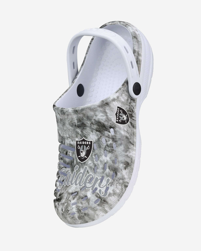 Las Vegas Raiders Womens Cloudie Clog With Strap FOCO - FOCO.com