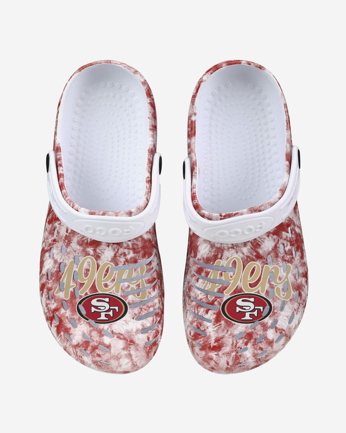 San Francisco 49ers Womens Cloudie Clog With Strap FOCO - FOCO.com