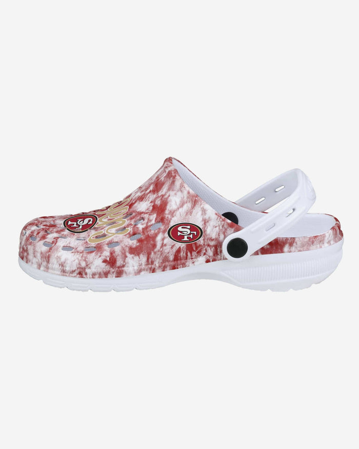 San Francisco 49ers Womens Cloudie Clog With Strap FOCO S - FOCO.com