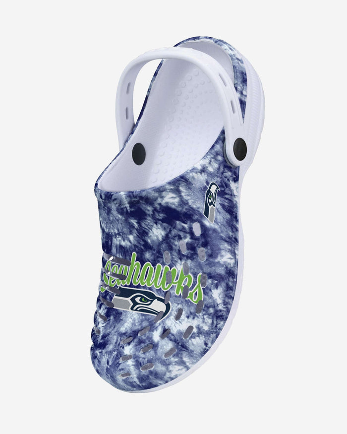 Seattle Seahawks Womens Cloudie Clog With Strap FOCO - FOCO.com