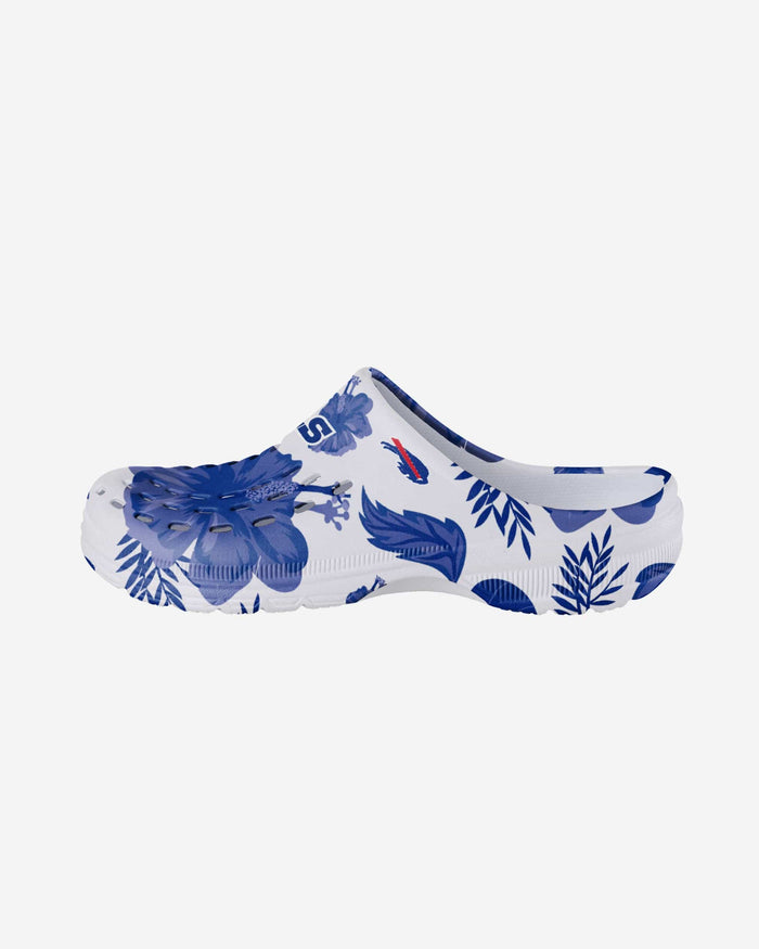 Buffalo Bills Womens Floral White Clog FOCO S - FOCO.com