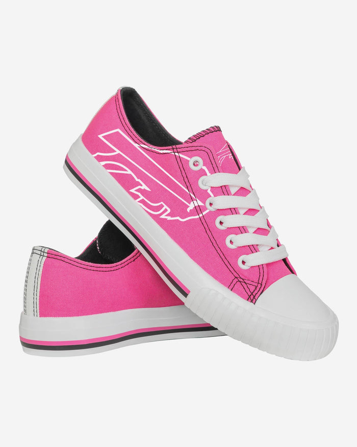 Buffalo Bills Womens Highlights Low Top Canvas Shoe FOCO - FOCO.com