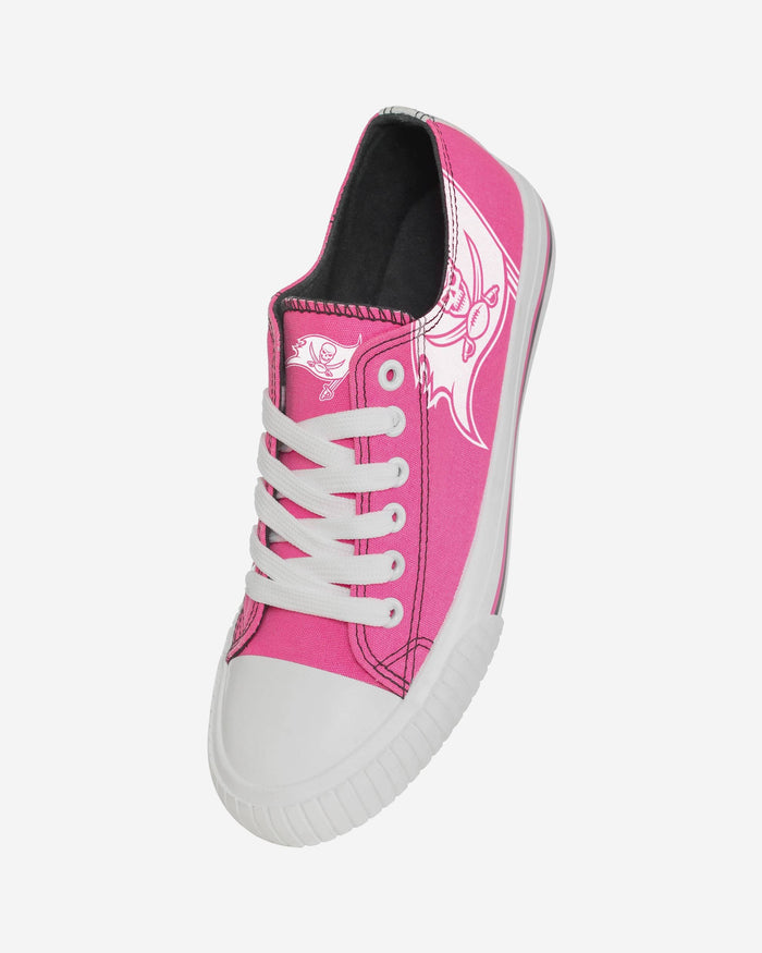 Tampa Bay Buccaneers Womens Highlights Low Top Canvas Shoe FOCO - FOCO.com