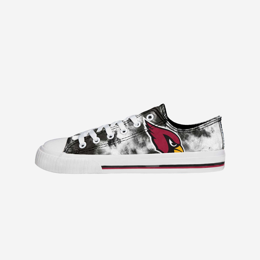 Arizona Cardinals Womens Low Top Tie-Dye Canvas Shoe FOCO 6 - FOCO.com