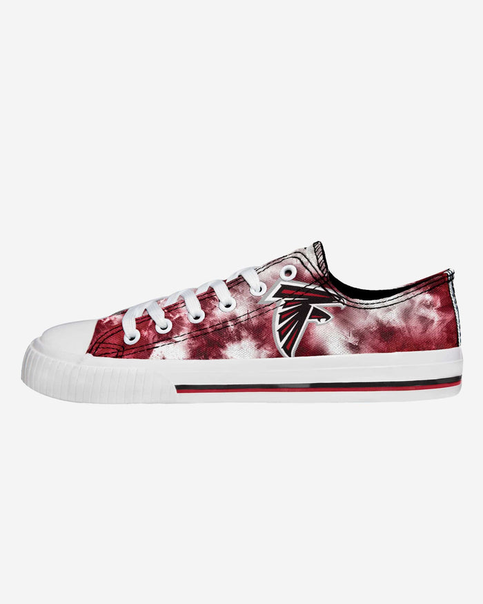 Atlanta Falcons Womens Low Top Tie-Dye Canvas Shoe FOCO 6 - FOCO.com