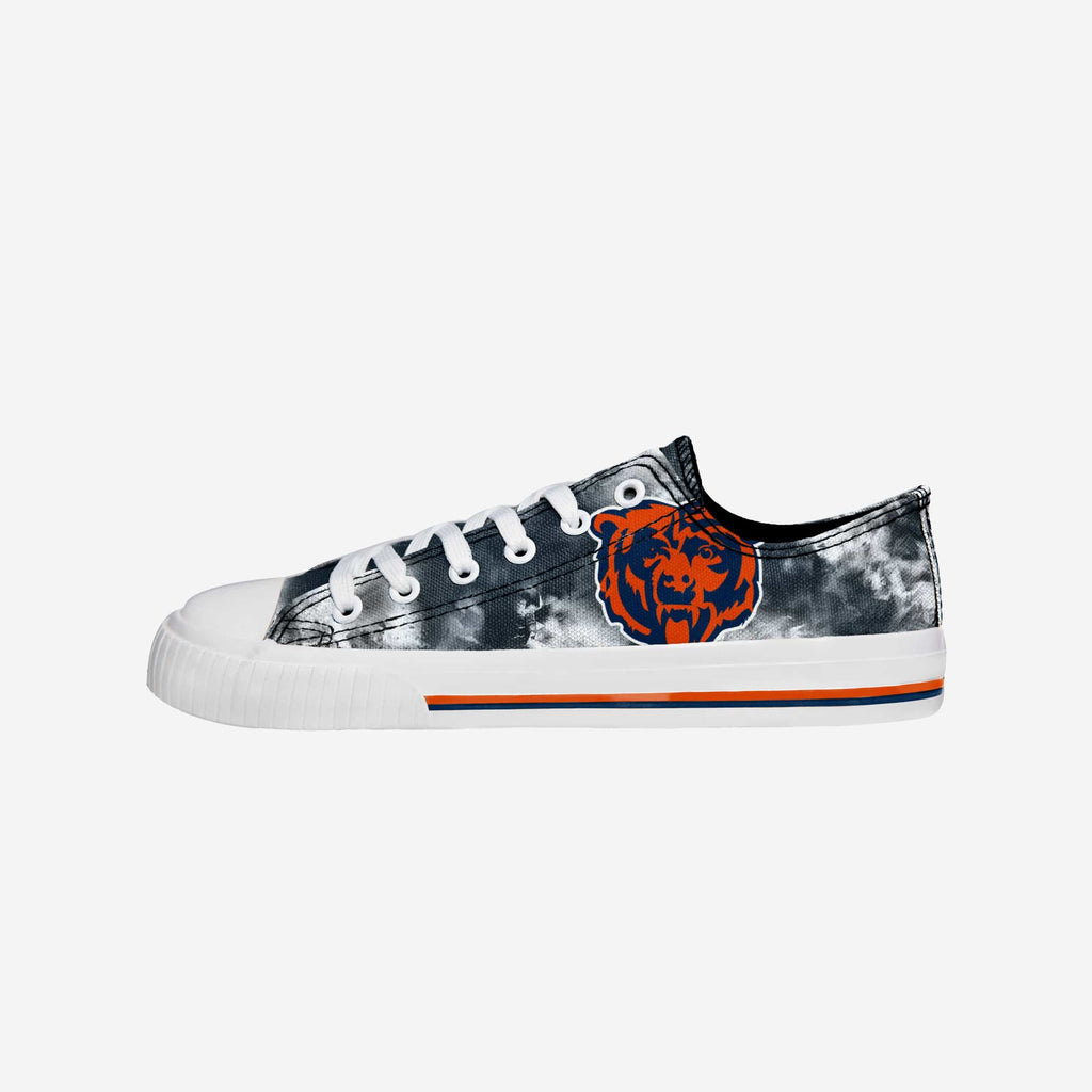 Chicago Bears Womens Low Top Tie-Dye Canvas Shoe FOCO 6 - FOCO.com