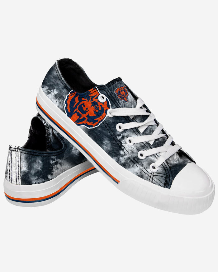 Chicago Bears Womens Low Top Tie-Dye Canvas Shoe FOCO - FOCO.com