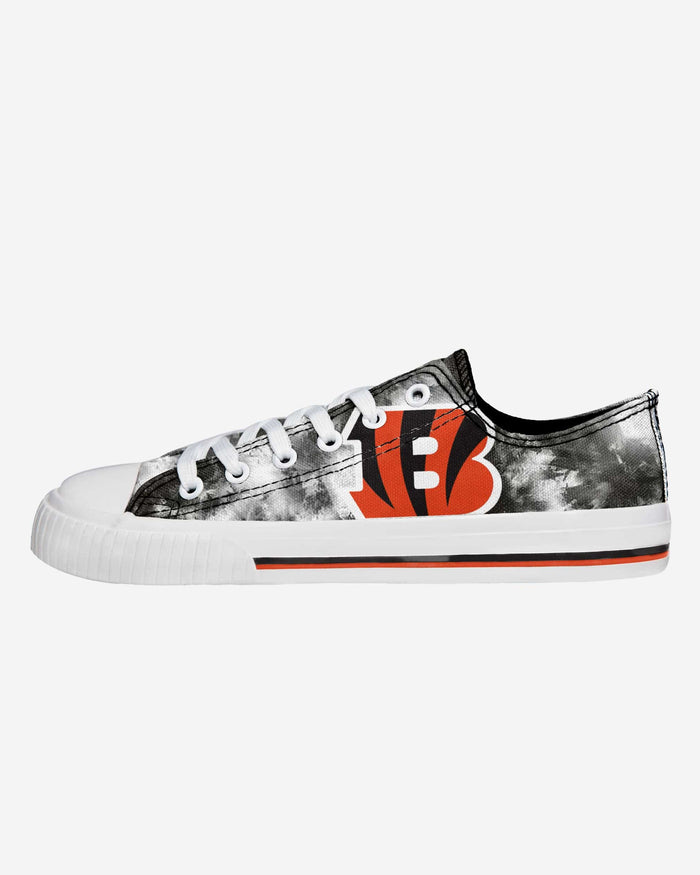 Cincinnati Bengals Womens Low Top Tie-Dye Canvas Shoe FOCO 6 - FOCO.com