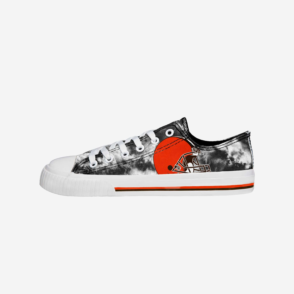 Cleveland Browns Womens Low Top Tie-Dye Canvas Shoe FOCO 6 - FOCO.com