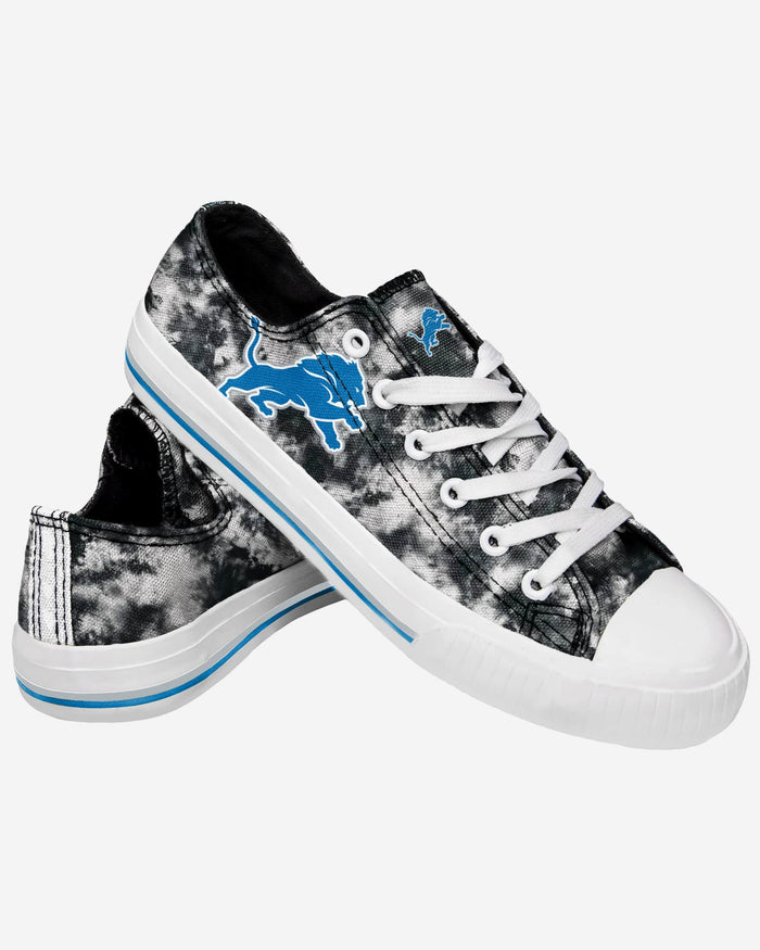 Detroit Lions Womens Low Top Tie-Dye Canvas Shoe FOCO - FOCO.com