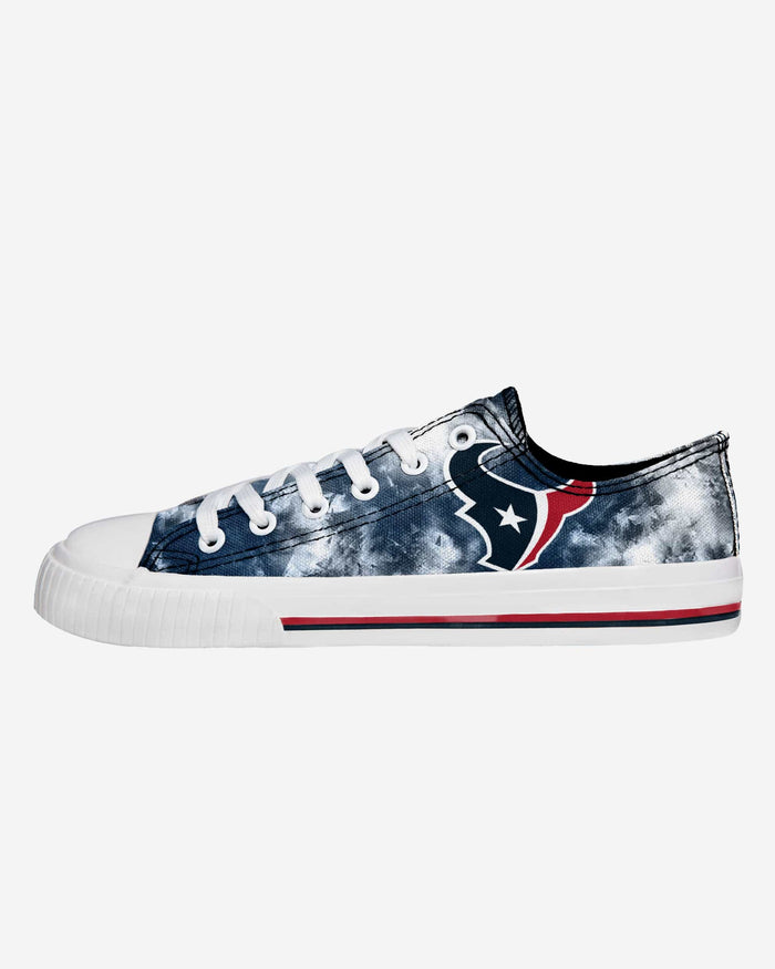 Houston Texans Womens Low Top Tie-Dye Canvas Shoe FOCO 6 - FOCO.com