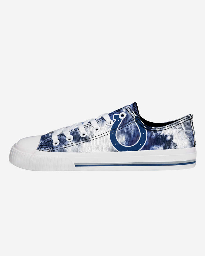 Indianapolis Colts Womens Low Top Tie-Dye Canvas Shoe FOCO 6 - FOCO.com