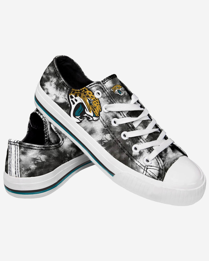 Jacksonville Jaguars Womens Low Top Tie-Dye Canvas Shoe FOCO - FOCO.com