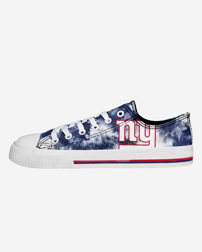 New York Giants Womens Low Top Tie-Dye Canvas Shoe FOCO 6 - FOCO.com