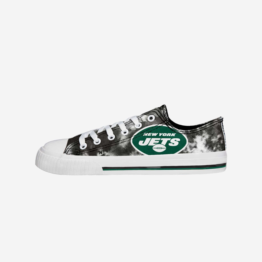 New York Jets Womens Low Top Tie-Dye Canvas Shoe FOCO 6 - FOCO.com