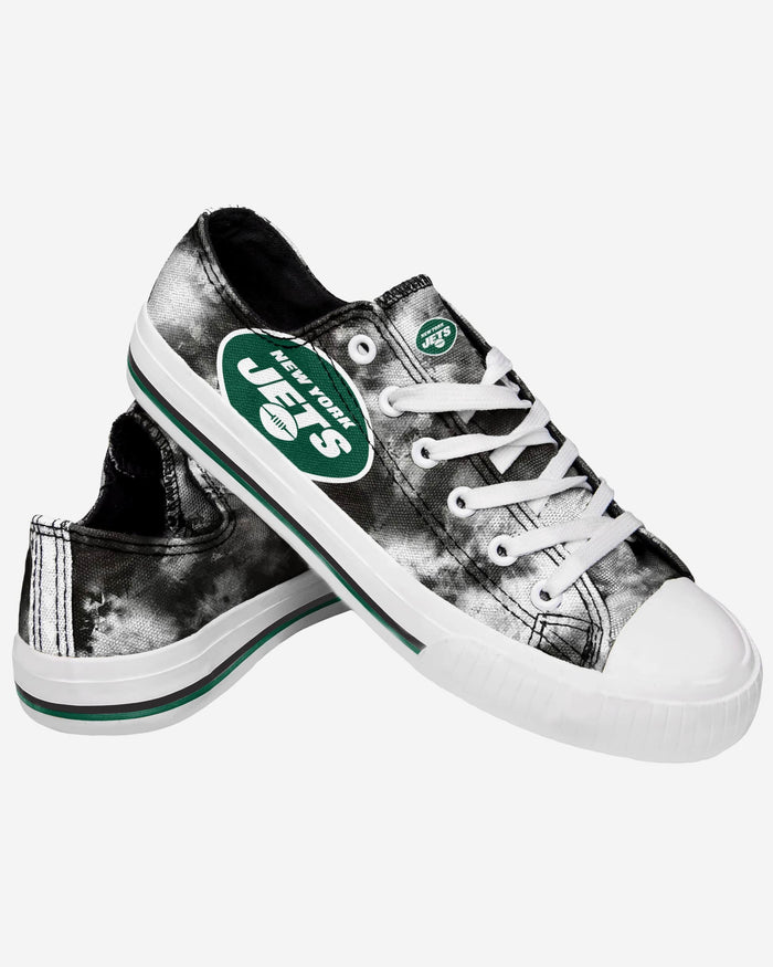 New York Jets Womens Low Top Tie-Dye Canvas Shoe FOCO - FOCO.com