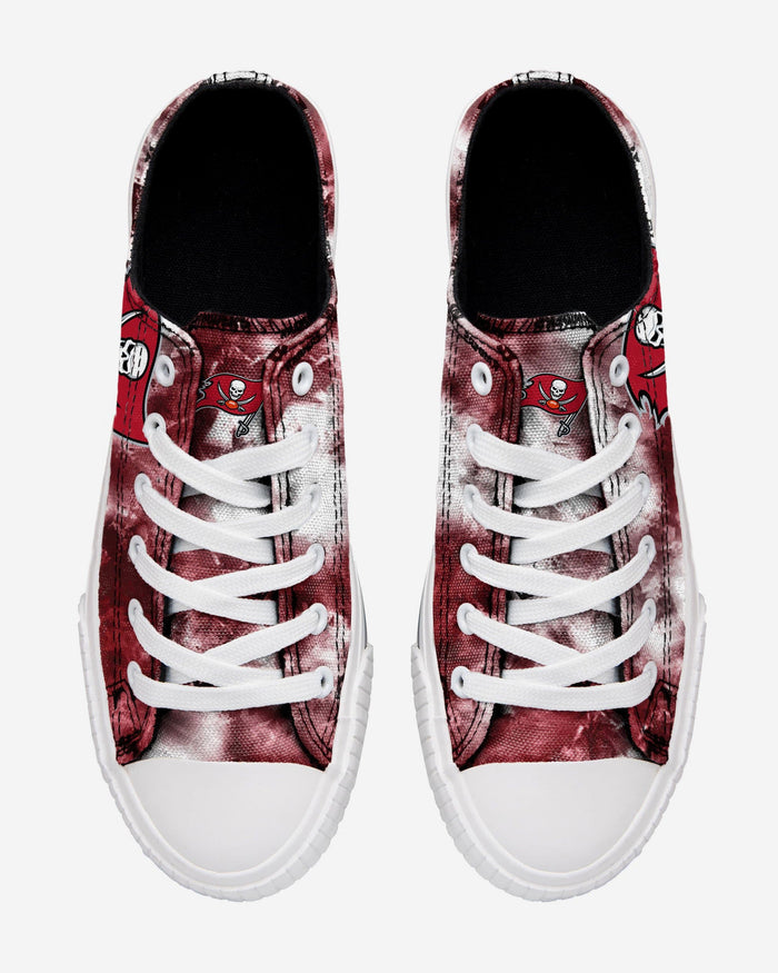 Tampa Bay Buccaneers Womens Low Top Tie-Dye Canvas Shoe FOCO - FOCO.com