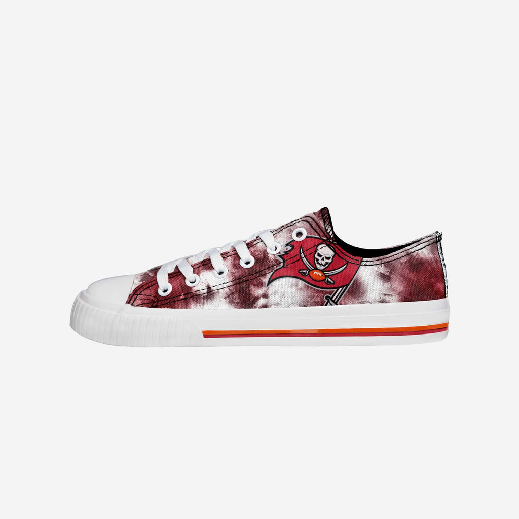 Tampa Bay Buccaneers Womens Low Top Tie-Dye Canvas Shoe FOCO 6 - FOCO.com