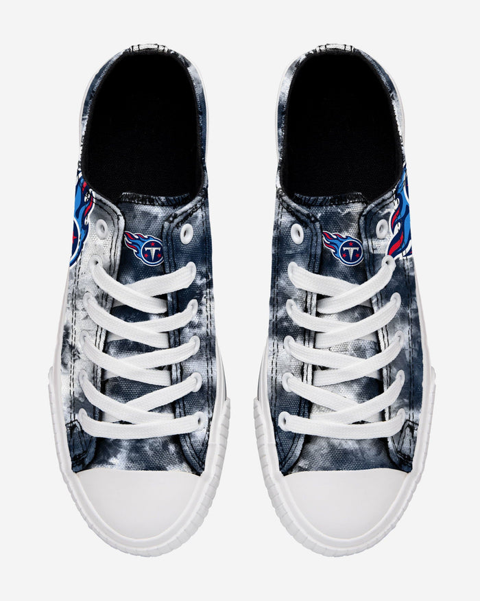 Tennessee Titans Womens Low Top Tie-Dye Canvas Shoe FOCO - FOCO.com