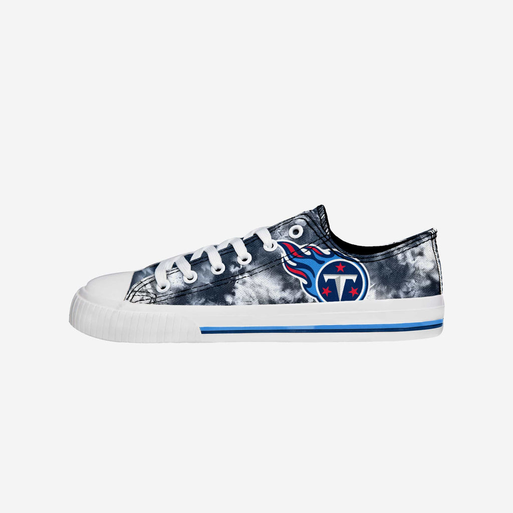 Tennessee Titans Womens Low Top Tie-Dye Canvas Shoe FOCO 6 - FOCO.com