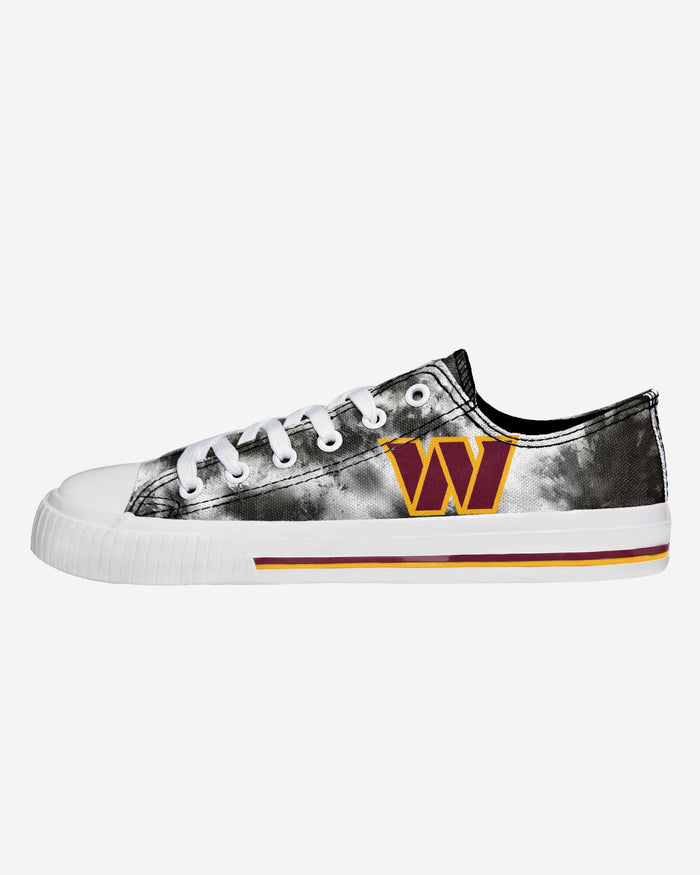 Washington Commanders Womens Low Top Tie-Dye Canvas Shoe FOCO 6 - FOCO.com