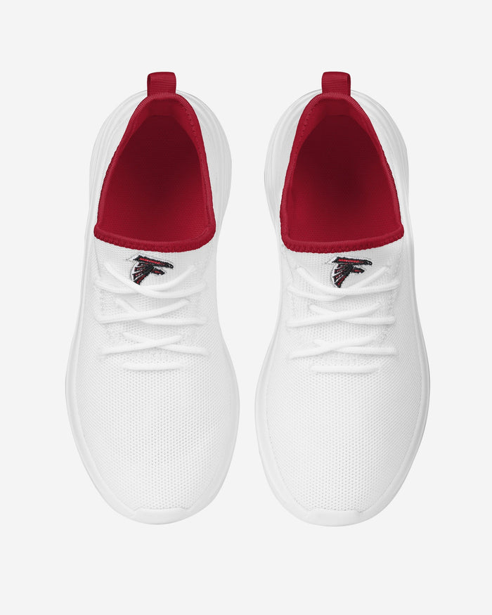 Atlanta Falcons Womens Midsole White Sneakers FOCO - FOCO.com