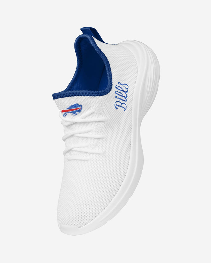 Buffalo Bills Womens Midsole White Sneakers FOCO - FOCO.com