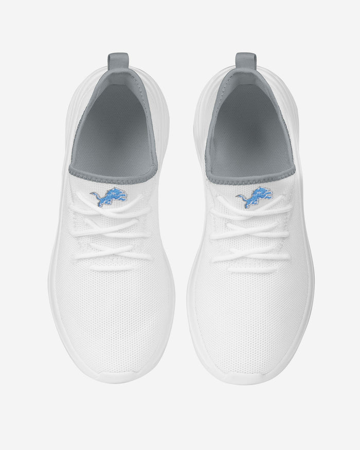 Detroit Lions Womens Midsole White Sneakers FOCO - FOCO.com