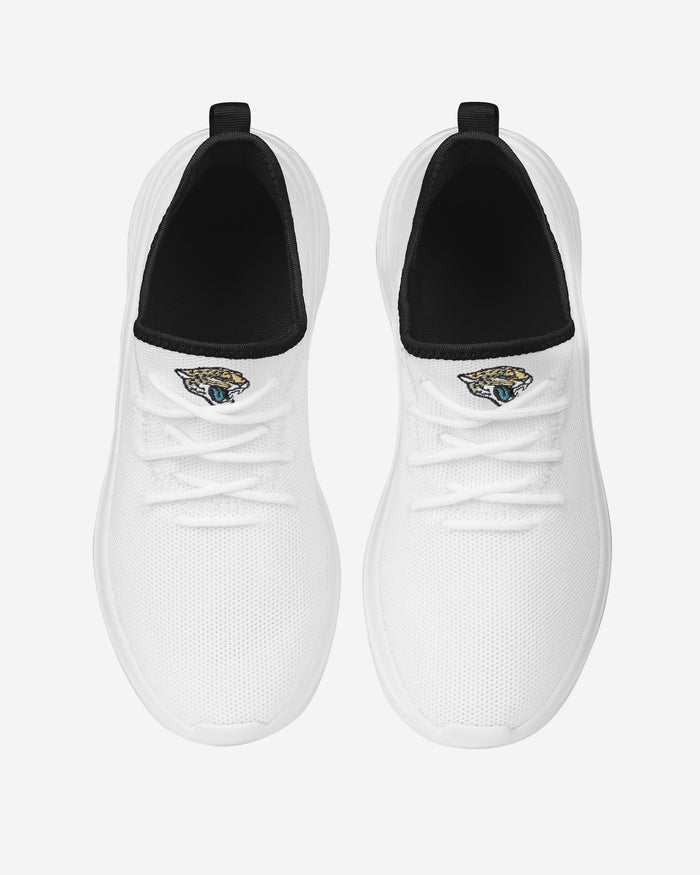 Jacksonville Jaguars Womens Midsole White Sneakers FOCO - FOCO.com