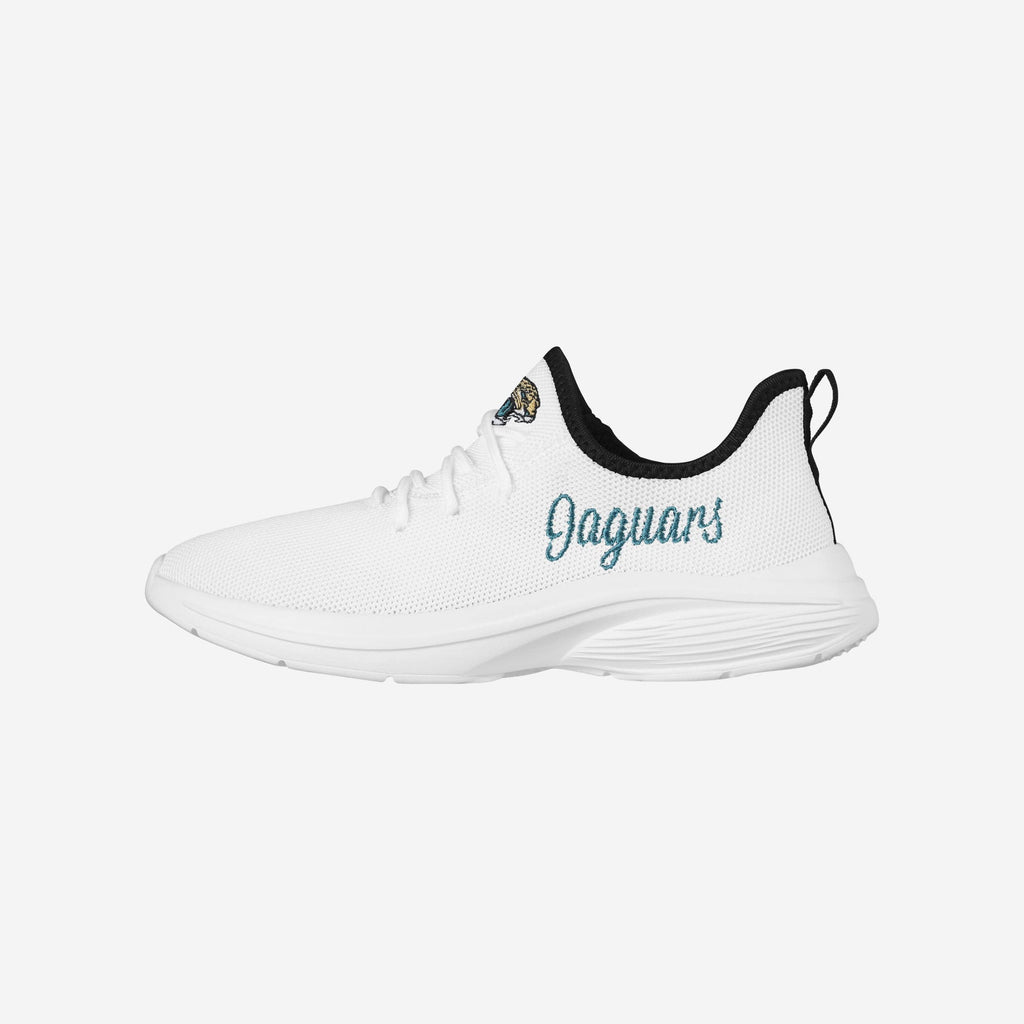 Jacksonville Jaguars Womens Midsole White Sneakers FOCO 6 - FOCO.com