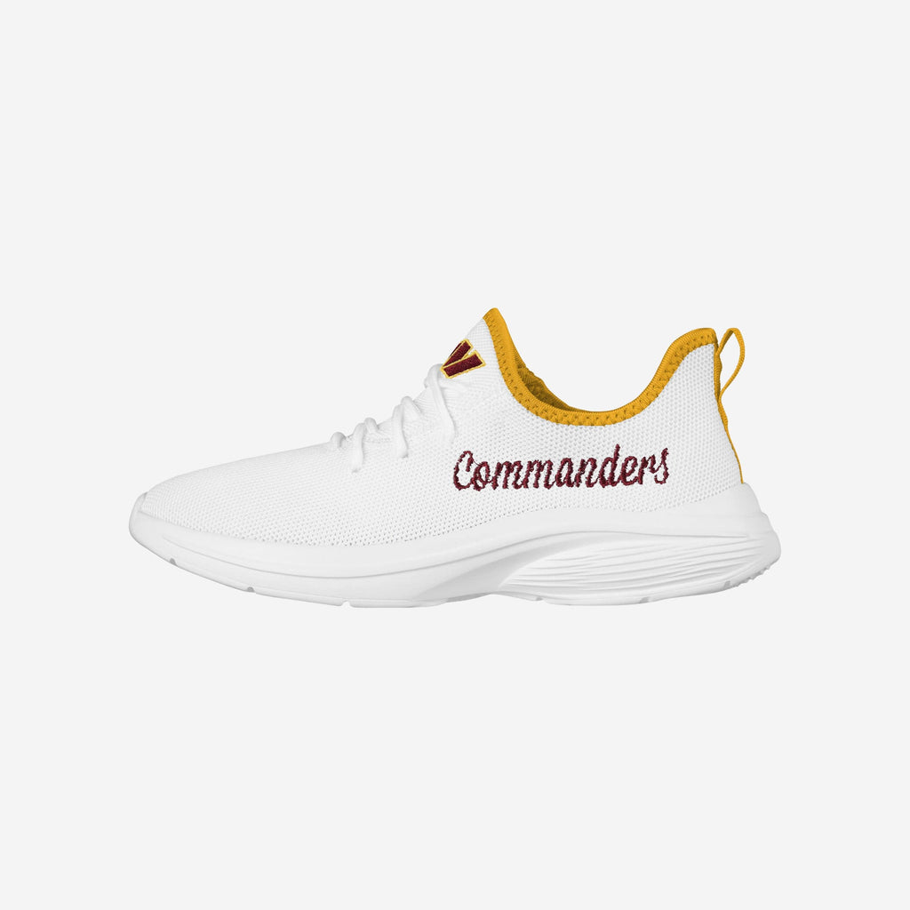 Washington Commanders Womens Midsole White Sneakers FOCO 6 - FOCO.com