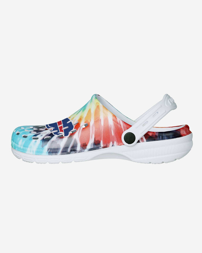 Buffalo Bills Womens Tie-Dye Clog With Strap FOCO S - FOCO.com