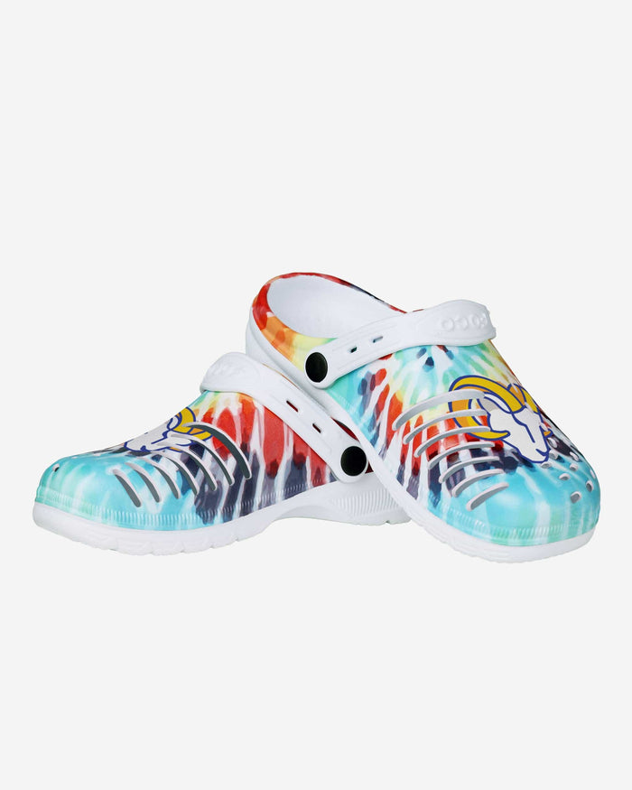 Los Angeles Rams Womens Tie-Dye Clog With Strap FOCO - FOCO.com