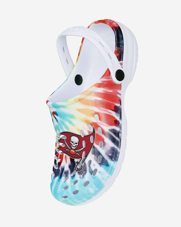 Tampa Bay Buccaneers Womens Tie-Dye Clog With Strap FOCO - FOCO.com