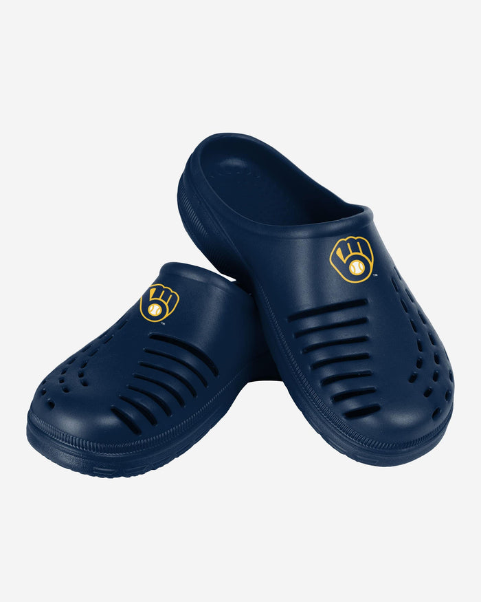 Milwaukee Brewers Womens Solid Clog FOCO - FOCO.com